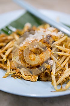 Stir-fried ricecake strips Char Kway Teow