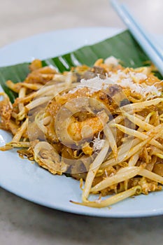 Stir-fried ricecake strips Char Kway Teow