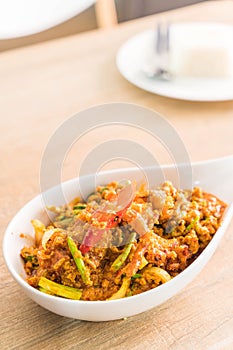 Stir-fried Soft-shelled Crab in Curry Powder