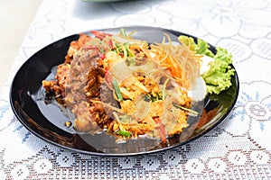 Stir-fried Soft-shelled Crab in Curry Powder
