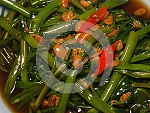 Stir-Fried Swamp Cabbage