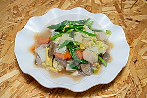 Stir fried vegetables