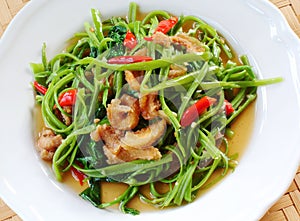 Stir Fried Water Spinach