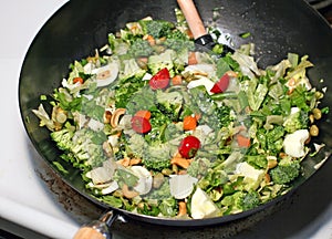 Stir Fry Cooking