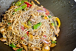 Stir fry noodle