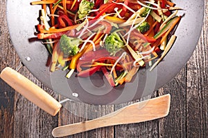 Stir fry vegetables