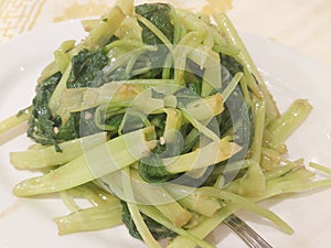 Stir Fry Water Spinach