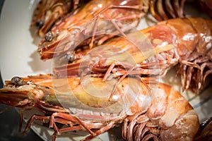 Stirfried King Prawns