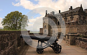 Stirling castle canon photo