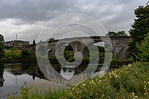 The Stirling Old Bridge spanning the River Forth at Stirling