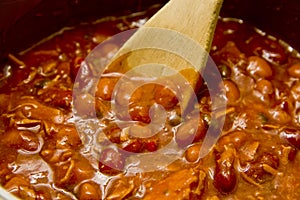 Stirring Hot Chili