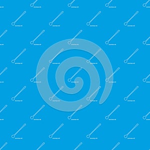 Stirring rod pattern vector seamless blue