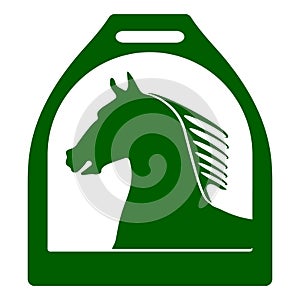 Stirrup horse sign