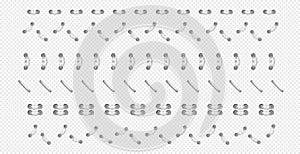 Stitches and dividers