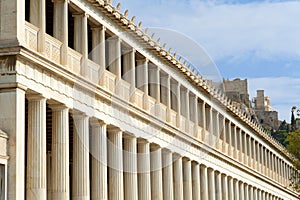 Stoa of Attalos, ancient Agora in Athens