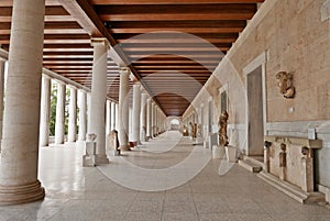 Stoa of Attalos Ancient Agora Athens