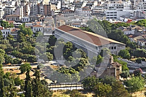 Stoa of Attalos at Athens, Greece