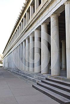 Stoa of Attalos at Athens, Greece