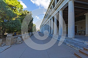 Stoa of Attalos, Athens-Greece
