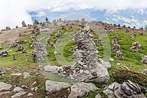 Stoanerne Mandln - Piles of Stones