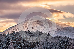 Stob a' Choire Mheadhoin in the Scottish Highlands