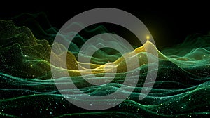 Stochastic Optimization Precise Probabilistic Steps Radiant Emerald Green Point