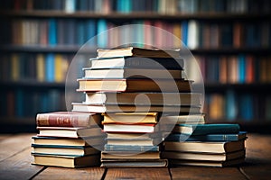 stock of Books in library generative AI