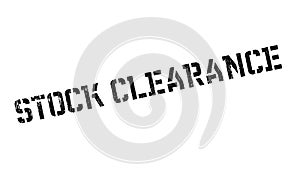 Stock clearance stamp