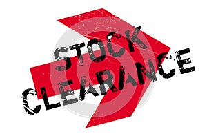 Stock clearance stamp