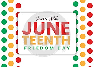 Juneteenth Freedom Day. img