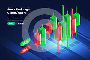 Stock exchange background