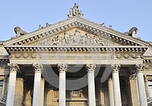 Stock-exchange gable, brussels