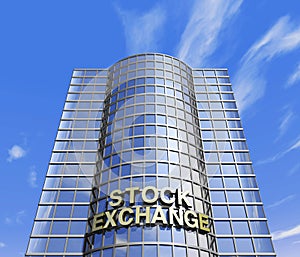 Stock exchange headquarter photo