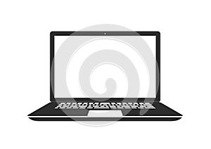 Laptop Icon vector symbol.