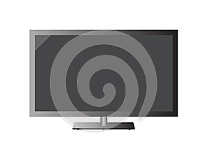 Computer monitor icon vector symbol.