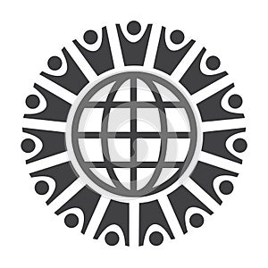 A peoples protection globe/Earth.