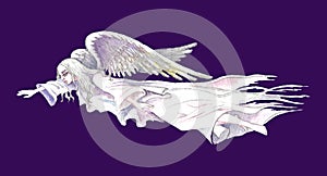 Stock illustration of Guardian Angel photo