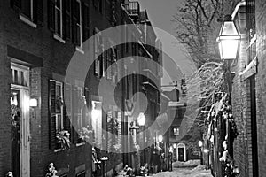 Stock image of Boston Winter, Boston, USA