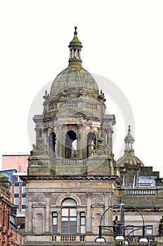 Stock image of City Chambers in George Square, Glasgow, Scotland