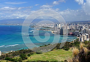 Stock image of Diamond Head, Honolulu, Hawaii