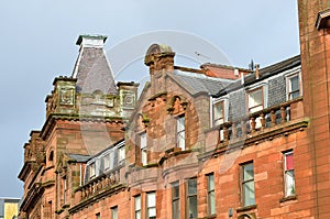 Stock image of Glasgow in Scotland, UK