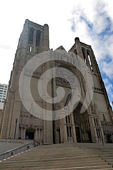 Stock image of Grace Cathedral, San Francisco, USA