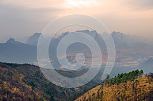 Stock image of Guilin Yaoshan Mountain, China