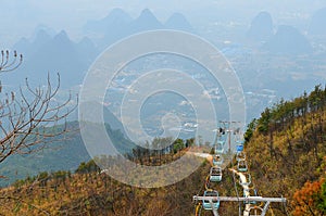 Stock image of Guilin Yaoshan Mountain, China