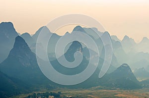 Stock image of Guilin Yaoshan Mountain, China