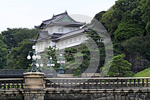 Magazzino immagine da imperiale palazzo sul tokio 