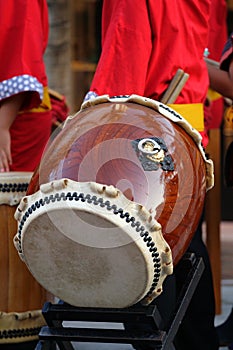 Stock image of Japanese Taiko Drum