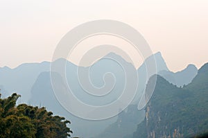 Stock image of Landscape in Yangshuo Guilin, China