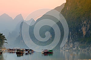 Stock image of Landscape in Yangshuo Guilin, China