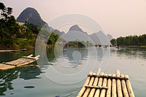 Stock image of Landscape in Yangshuo Guilin, China